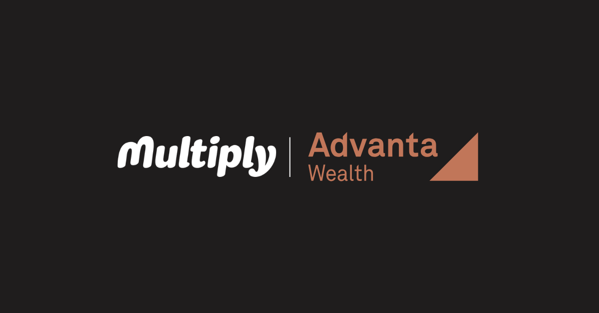 Multiply and Advanta Wealth logos